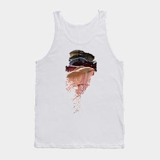 Pretty in Pink Paint Smear Tank Top